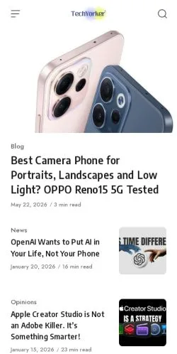 Preview of the TechYorker website, a media outlet in United States for sponsored articles