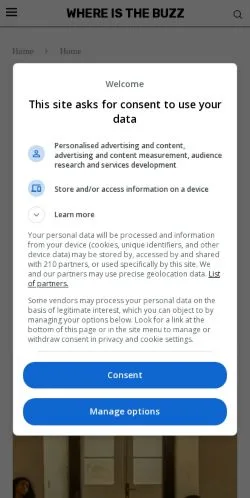 Vorschau der Website Where Is The Buzz, Medium aus Vereinigte Staaten für gesponserte Artikel