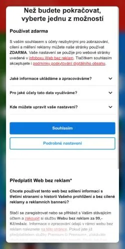 Aperçu du site Blesk, média de Tchéquie pour articles sponsorisés