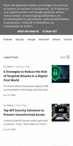Aperçu du site Cyber Kendra, média de États-Unis pour articles sponsorisés