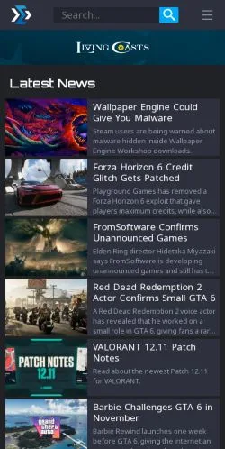 Förhandsvisning av webbplatsen Esports Driven, medium i USA för sponsrade artiklar