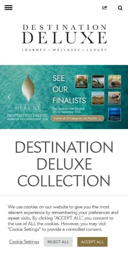 Anteprima del sito Destination Deluxe, media di Stati Uniti per articoli sponsorizzati