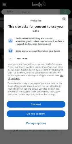 Aperçu du site homify, média de États-Unis pour articles sponsorisés