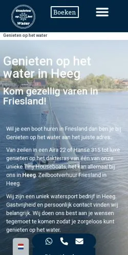 Anteprima del sito Boot huren in Friesland ⭐⭐⭐⭐⭐, media di Paesi Bassi per articoli sponsorizzati