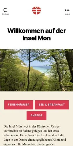 Anteprima del sito Insel Mön, media di Germania per articoli sponsorizzati