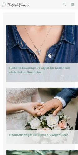 スポンサード記事向けのアメリカ合衆国メディア、The Style Bloggerのサイトプレビュー