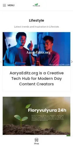 Podgląd witryny Floryvulyura 24h, medium z kraju Brazylia do artykułów sponsorowanych