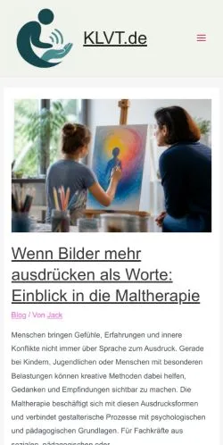 Aperçu du site KLVT, média de Allemagne pour articles sponsorisés