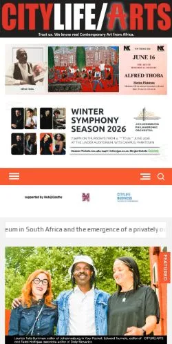 Anteprima del sito CityLife Arts, media di Stati Uniti per articoli sponsorizzati