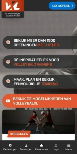 Anteprima del sito VolleybalXL, media di Paesi Bassi per articoli sponsorizzati