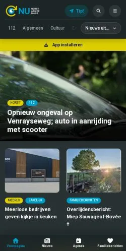 Anteprima del sito Nuhorst Aan De Maas, media di Paesi Bassi per articoli sponsorizzati