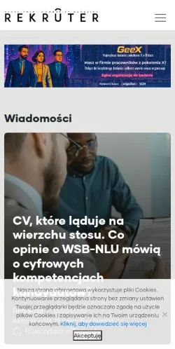 Anteprima del sito Portal Branży HR i Biznesu, media di Polonia per articoli sponsorizzati