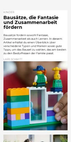 Aperçu du site wohnungleben.de, média de Allemagne pour articles sponsorisés