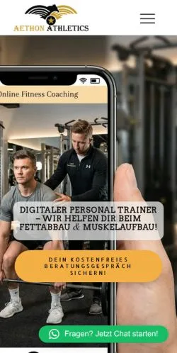 Anteprima del sito Aethon Athletics, media di Germania per articoli sponsorizzati
