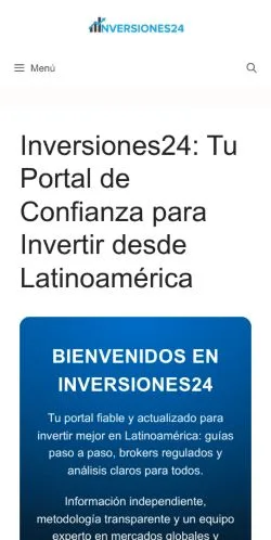 Forhåndsvisning af Inversiones24, medie fra Spanien til sponsorerede artikler