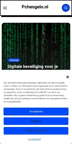 Podgląd witryny PC Hengelo, medium z kraju Holandia do artykułów sponsorowanych