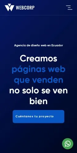 Vorschau der Website WebCorp, Medium aus Spanien für gesponserte Artikel