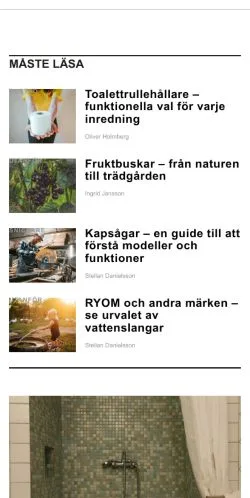 Anteprima del sito bygguniversum.se, media di Svezia per articoli sponsorizzati
