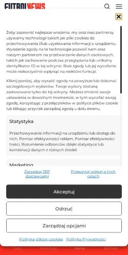 Anteprima del sito Futbol News, media di Polonia per articoli sponsorizzati