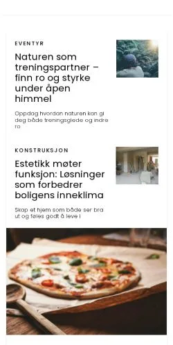 Vista previa del sitio gutteunivers.com, medio de Noruega para artículos patrocinados