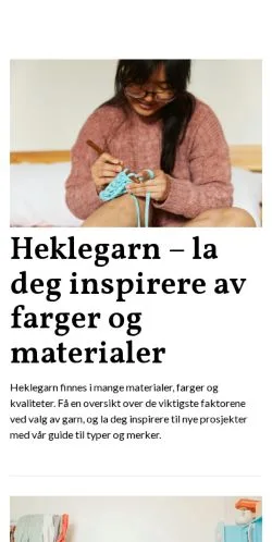 Pré-visualização do site kulegaver.com, meio de Noruega para artigos patrocinados