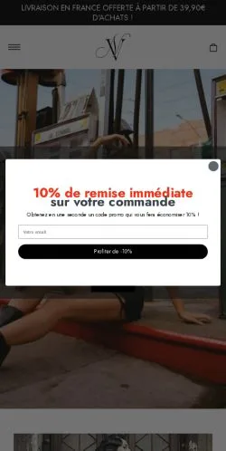 Anteprima del sito Nation Vintage, media di Francia per articoli sponsorizzati