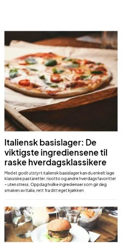 Vista previa del sitio spislett.com, medio de Noruega para artículos patrocinados