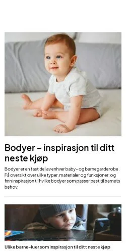 Preview of the trendtid.com website, a media outlet in Norway for sponsored articles