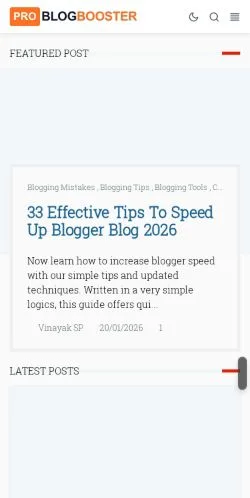 スポンサード記事向けのアメリカ合衆国メディア、ProBlogBoosterのサイトプレビュー