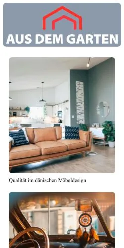 Anteprima del sito Aus dem Garten, media di Germania per articoli sponsorizzati