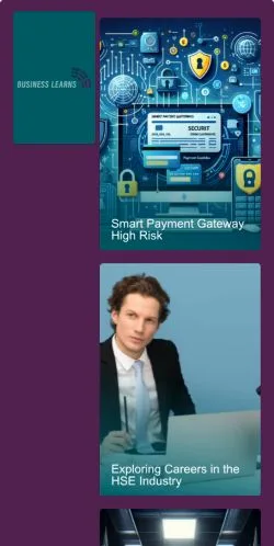 スポンサード記事向けのアメリカ合衆国メディア、Business Learnsのサイトプレビュー
