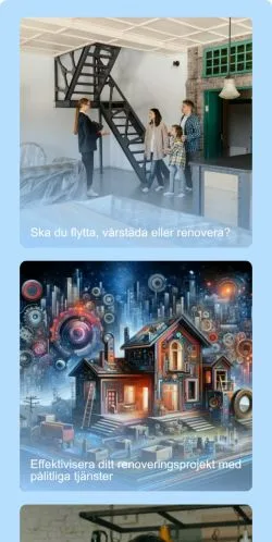 Anteprima del sito Dagens Hus, media di Svezia per articoli sponsorizzati
