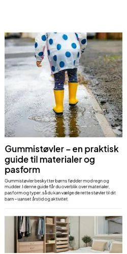 Forhåndsvisning av nettstedet dinstil.dk, medium fra Danmark for sponsede artikler
