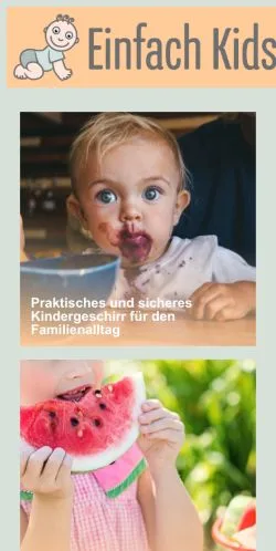 Podgląd witryny Einfach Kids, medium z kraju Niemcy do artykułów sponsorowanych