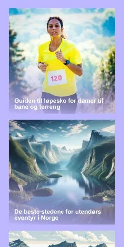 Anteprima del sito Eventyr Liv, media di Norvegia per articoli sponsorizzati