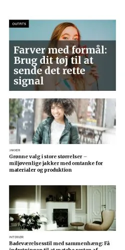 Anteprima del sito fashionfix.dk, media di Danimarca per articoli sponsorizzati
