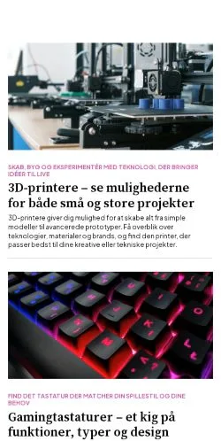 Podgląd witryny fritidsorganisationer.dk, medium z kraju Dania do artykułów sponsorowanych