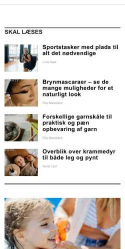 Anteprima del sito gavespotter.dk, media di Danimarca per articoli sponsorizzati