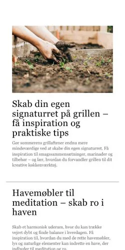 Anteprima del sito havecentre.dk, media di Danimarca per articoli sponsorizzati