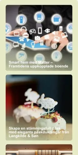 스폰서 기사용 스웨덴 매체 Hus Tipset 사이트 미리보기