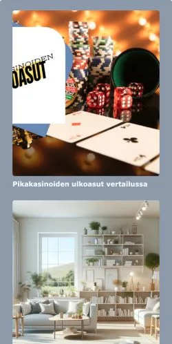 Anteprima del sito Kaunis Ajatus, media di Finlandia per articoli sponsorizzati