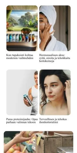 스폰서 기사용 핀란드 매체 Lapsen Asialla 사이트 미리보기
