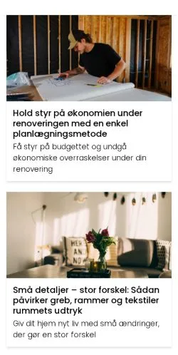Vorschau der Website minguide.dk, Medium aus Dänemark für gesponserte Artikel