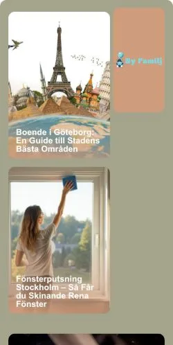 Anteprima del sito Ny Familj, media di Svezia per articoli sponsorizzati
