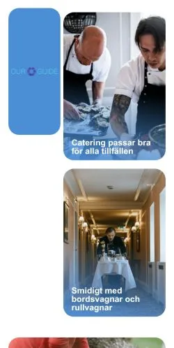 Forhåndsvisning af Our Guide, medie fra Sverige til sponsorerede artikler