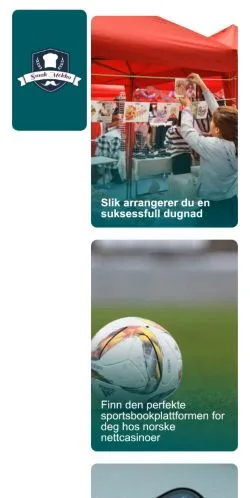 Anteprima del sito Smak Mekka, media di Norvegia per articoli sponsorizzati