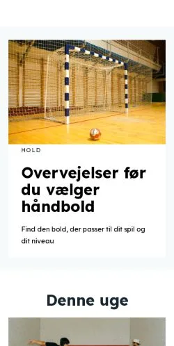 Anteprima del sito sportatlas.dk, media di Danimarca per articoli sponsorizzati