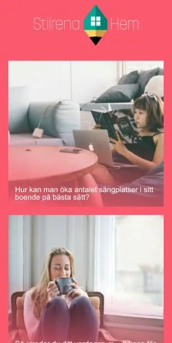 Anteprima del sito Stilrena Hem, media di Svezia per articoli sponsorizzati
