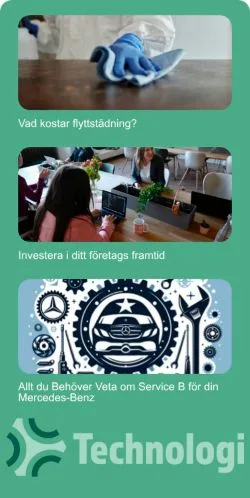 스폰서 기사용 스웨덴 매체 Technologi 사이트 미리보기