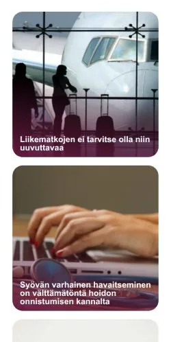 Anteprima del sito Tyylitellen, media di Finlandia per articoli sponsorizzati